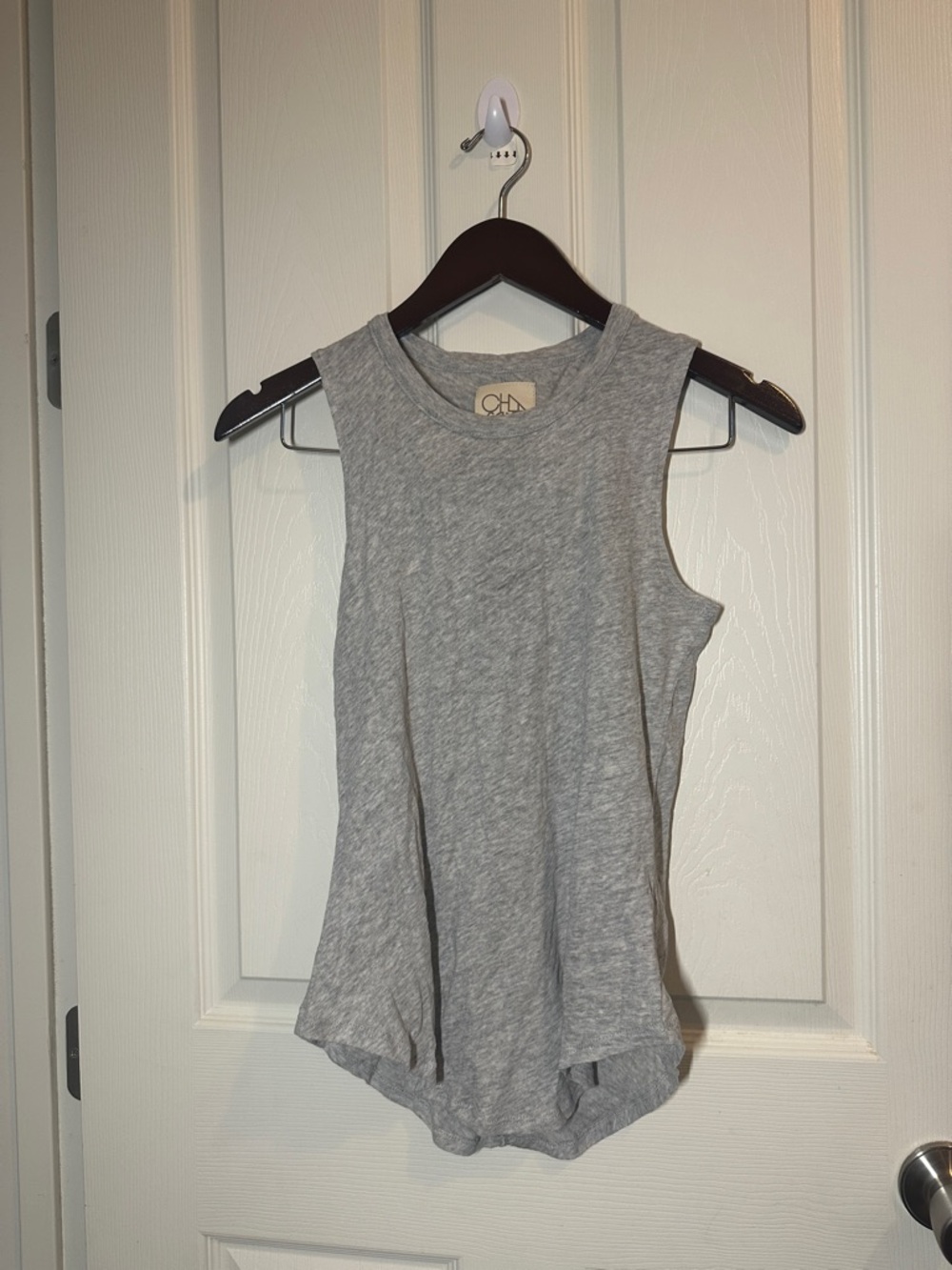 Chaser nwt Gray Sleeveless Tank Top XS